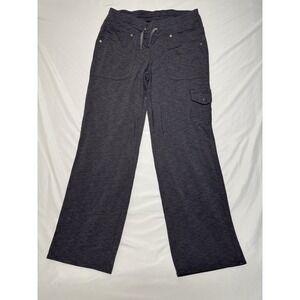Kuhl Gray Mova Jogger Pants‎ Women's Size 8Short Athleisure Hiking Lounge Comfy